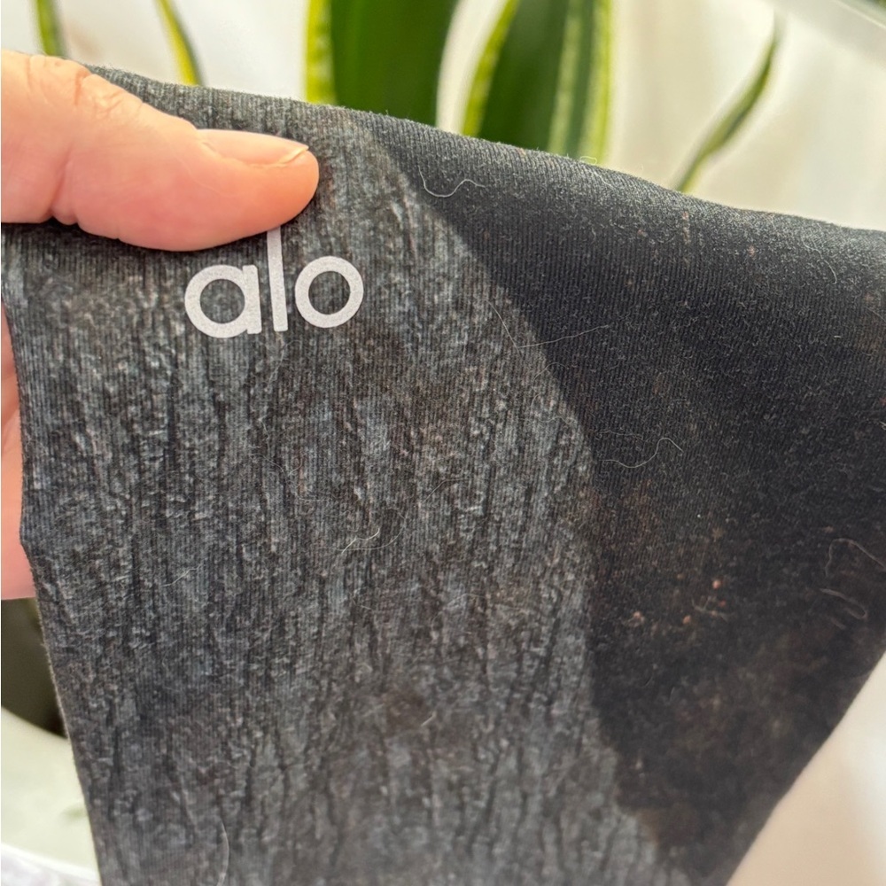 Alo Yoga High Waist Airbrush Legging Print Canyon Yoga Workout Running Gym SZ S - Picture 5 of 5
